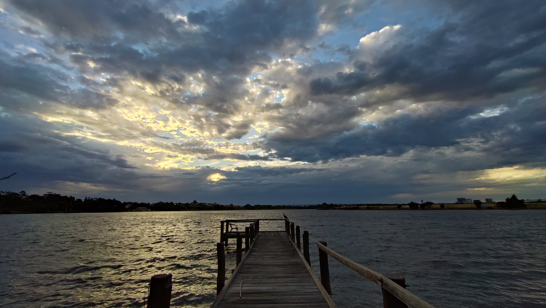 Jetty on the lake