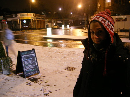 Snow in London