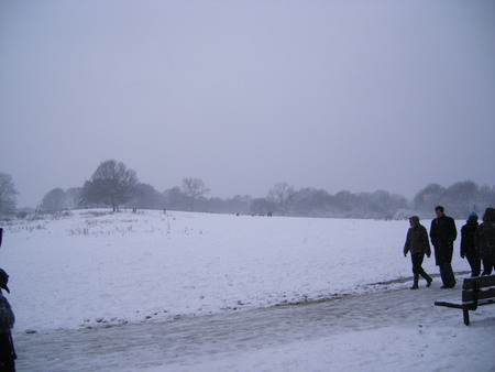 Snow in London