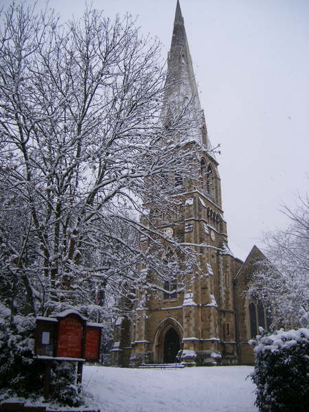 Snow in London