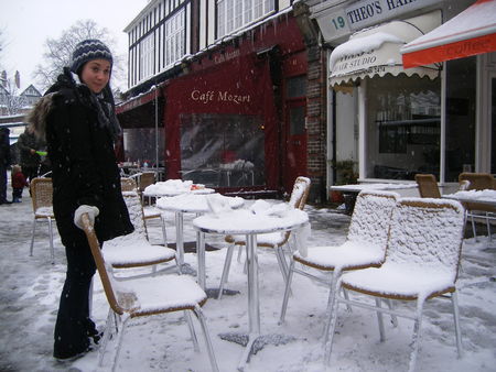 Snow in London